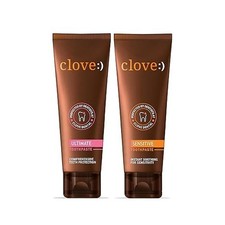 Clove Ultimate  Sensitive Combo Toothpaste Dual Protection 100g Each