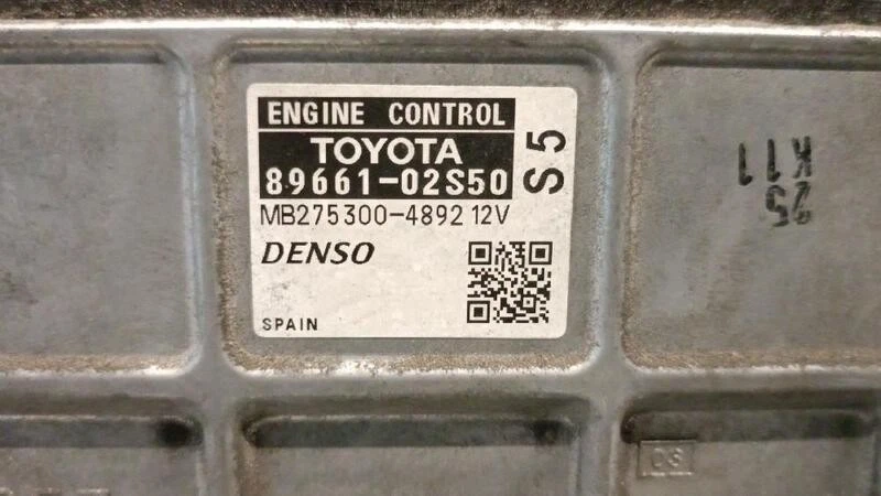8966102S50 centralina motore per TOYOTA AURIS ( E15 ) 1.33 2006 5565117 - Immagine 4 di 4