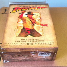 Indiana Jones The Adventures Complete Movie Collection DVD Box Set Full Screen