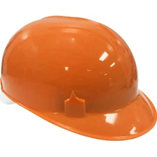 SAFE HANDLER BIS-OBC-14-1 Bump Cap,  4 Point Pin Lock Suspension, Orange