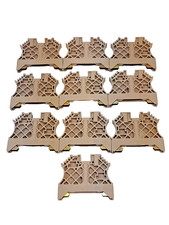 10 x Weidmuller WEW 35/2 DIN End Bracket - New