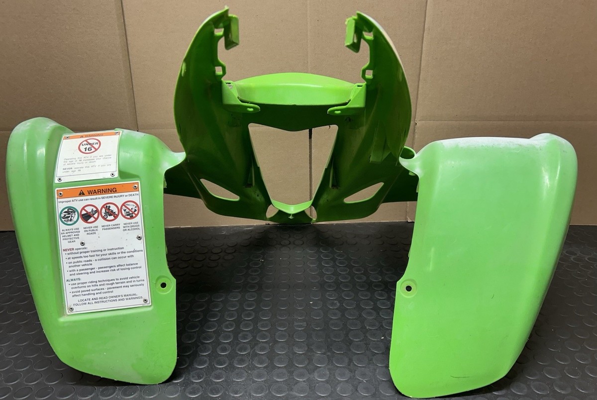 03-06 Kawasaki Front and Rear Fender Plastic Fenders Plastics Set
