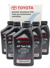 GENUINE TOYOTA ATF TYPE T-IV Transmission FLUID 00279-000T4-01 (6 QUARTS)