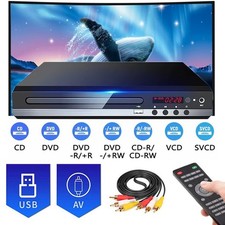 1080p DVD Player All Region Free DVD CD USB Player with HD RCA Output US C7N0