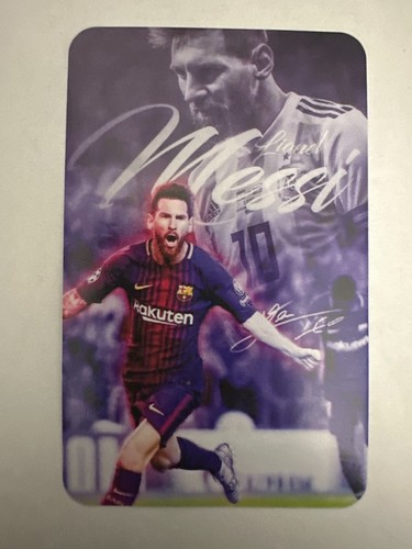 2024 World Football Stars Lionel Messi FC Barcelona  Soccer Trading Card  #61