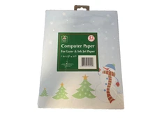 New Christmas House Computer Paper-Frosty the snowman-42 Sheets