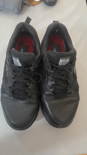 Skechers Work Black Slip Resistant Memory Foam Sneakers US 9.5