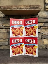 LOT OF 4 GLUTEN FREE Cheez-It Original Cheese Crackers New Sealed 9oz Exp Oct. 4