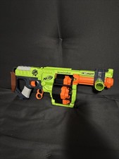 Nerf Zombie Strike Doominator Dominator 24 Dart Gun Blaster Zombie Blaster Green