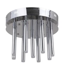 Craftmade 47589-CH-LED Lexi 13.75" 9-Light LED Flush Mount in Chrome