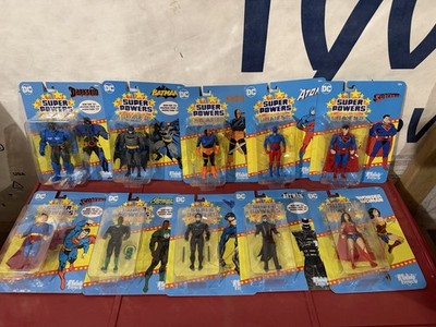 DC Mcfarlane Super Powers Lot of 10 Figures. Batman, Wonder Woman, Superman New
