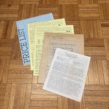 Vintage WMJ DATA SYSTEMS Timex Sinclair Computer Catalogs  Price List 5 