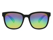 New Men’s Panama Jack x Foster Grant Square Fashion Sunglasses Black