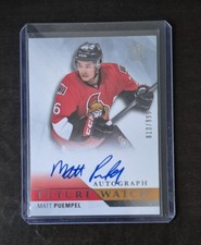2015-16 SP Authentic Future Watch Autograph #233 Matt Puempel /999