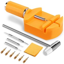 HECHIO 32 Pieces Watch Link Removal Kit Professional Band orange
