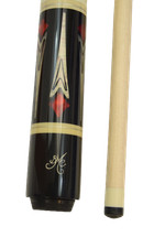 Meucci SWBB-3REV-RED Two-Piece Billiards Pool Cue Stick 18 - 20 oz