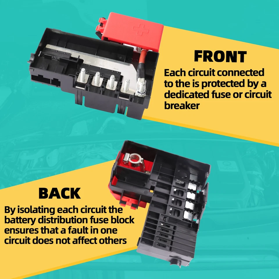 84354716 Bloque de fusibles de distribución de batería para Chevrolet Suburban Silverado GMC Foto 3 de 4