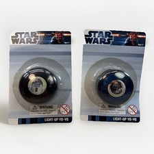 Star Wars Light-Up Yo-Yo Lot Of 2: R2D2  Young Anakin Skywalker NEW SEALED 2012