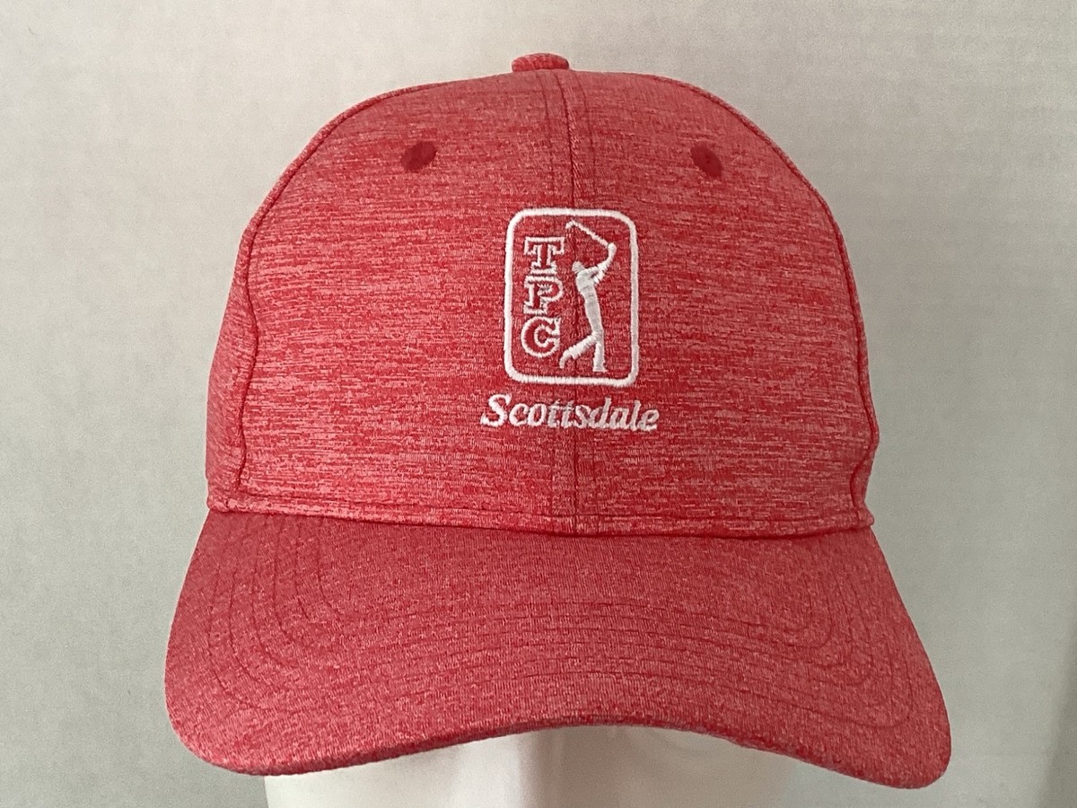 TPC Scottsdale Red Mens Hat Cap Classic Cut Strapback Golf Ahead