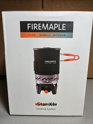 NEW Fire-Maple Star X1 Personal Cooking System Pot Jet Burner Stove System Black
