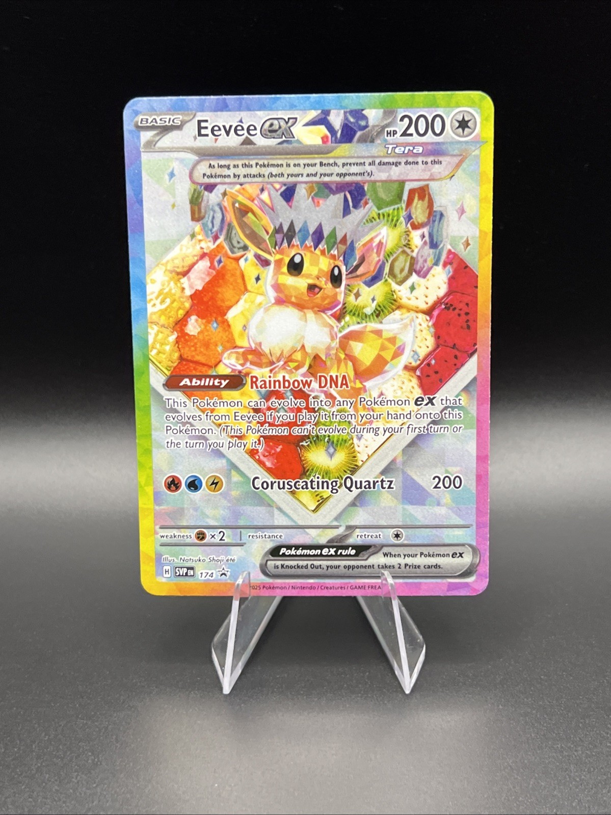 Eevee ex 2025 Scarlet & Violet: Black Star Promo #SVP174 Super