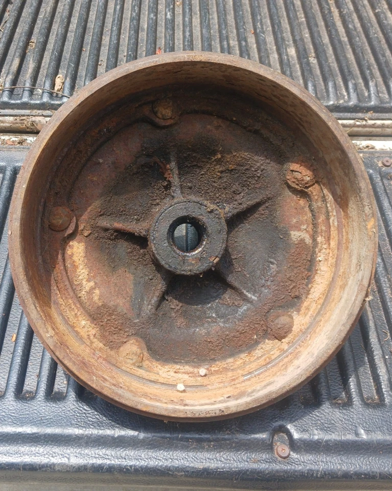  1935 1936 35 36 Ford FRONT BRAKE DRUM / HUB Original Wide 5 FIVE 5 Lug Bolts - Image 4 of 4