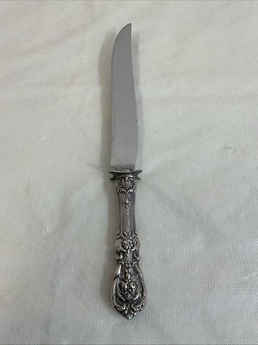 Reed & Barton Francis 1 Carving Knife - No Mono -Sterling Handle