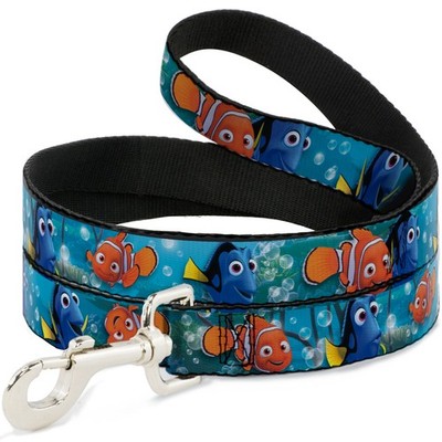 Dog Leash 6-FEET Nemo & Dory Poses NARROW 0.5'' (US IMPORT)