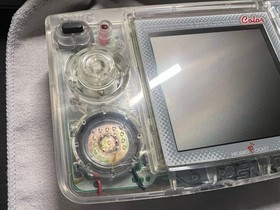 Neogeo Pocket Color NGPC Slim Crystal Clear Complete In Box CIB US Seller