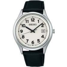 Image of SEIKO Selection White Dial Solar Men's Watch SBPX157