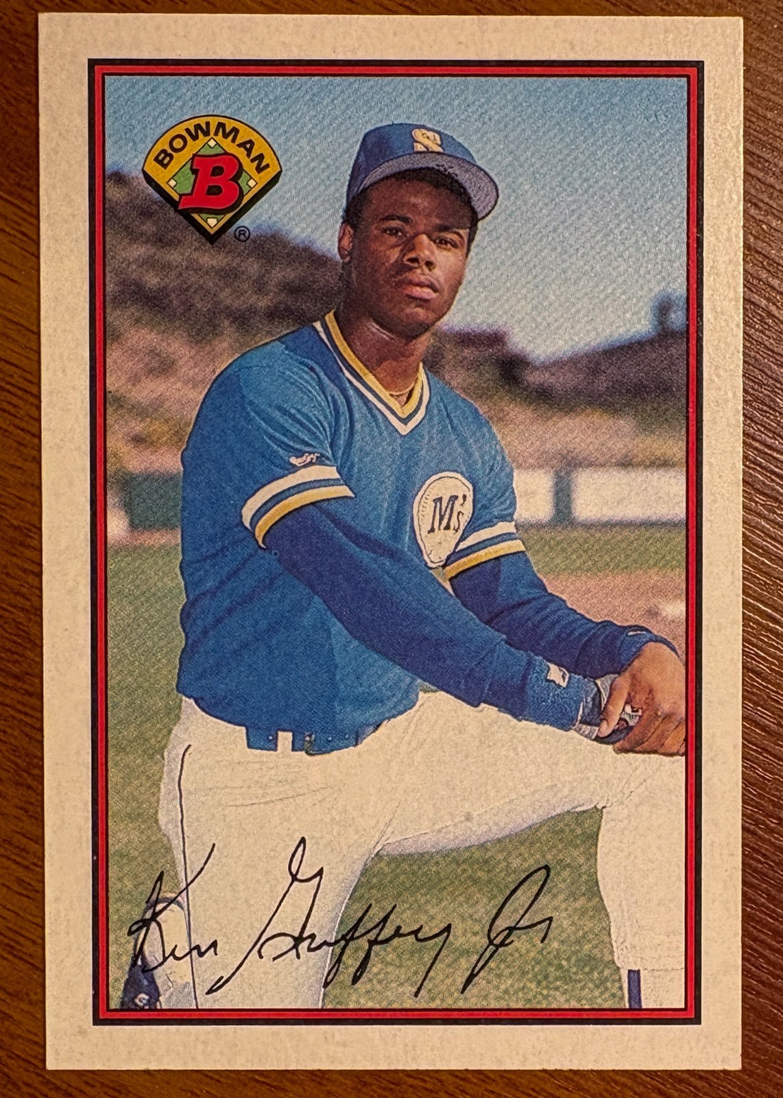 1989 Bowman Ken Griffey Jr. Seattle Mariners RC Rookie #220 Set Break HOF