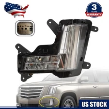 For 2015-2020 Cadillac Escalade w/o Crash Brake LED Bumper Fog Light Lamp Driver