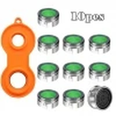 10Pcs 24Mm ABS Faucet Aerator M20/M22/M24/M28 for Kitchen Home Cleaning Water Qu