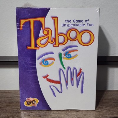 Taboo (2000) The Game of Unspeakable Fun Original Adult 4+ Players