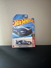 2025 Hot Wheels Custom ‘18 Ford Mustang Gt Blue 211/250 Mustang 60th