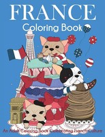 Dylanna Press | France Coloring Book | Taschenbuch | Englisch (2020)