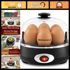 7-Egg Rapid Egg Cooker, Poacher & Omelet Maker with Auto Shut-Off Feature