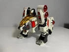 Vintage 1994 Power Rangers White Tiger Zord Megazord Robot Bandai Tested Working