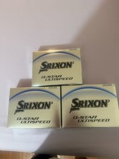 3 DOZEN BRAND NEW SRIXON Q STAR ULTISPEED MEN'S WHITE GOLF BALLS TOUR
