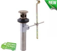 Delta RP38958SS Drain Assembly 50/50 Pop-Up Stainless Steel Bathroom Sink