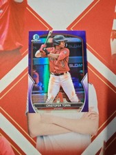 2023 Bowman Chrome Baseball Purple Refractor Cristofer Torin /250