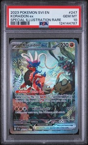 2023 KORAIDON ポケモンカード GEM MT 10 Pokemon SV Black Star Promo Koraidon 014 AGS Gem-MT 10 FA Full Art