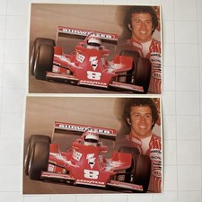 lot41.   2 Vintage postcards Duane Carter Jr (Pancho) Indianapolis 500 indy