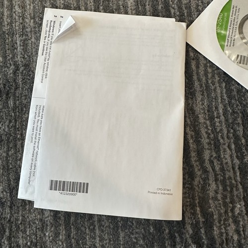 Epson Printer Software WF-2540 Disc For Drivers & Epson Scan & Instructions EUC - Photo 7/7