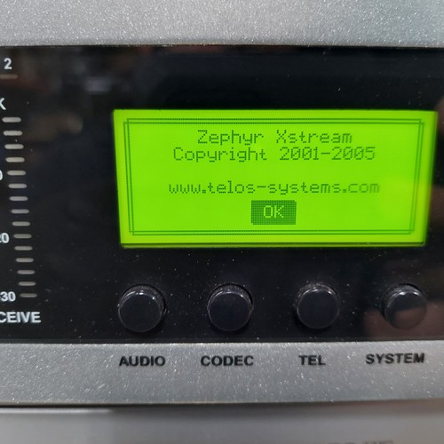 Telos Zephyr X Stream ISDN Codec Digital Audio Transceiver - Picture 7 of 8