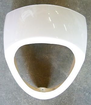 Couvre compteur 50 QT-f pour réparation de carénage après chute sur scooter 50