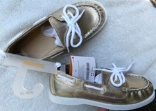 Golden Boat Shoes Gymboree Dock School Casual Girl size 12 New