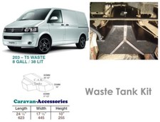 Waste Water Tank Kit for Volkswagen T5 & T6 Camper Conversions VW