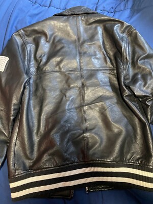 supreme uptown studded leather jacket