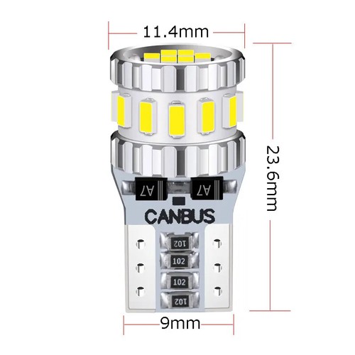 2x T10 W5W LED Moto Parking Lights For BMW K 1200 R LT S R1150RT R 1200 GS RT ST - Picture 2 of 6